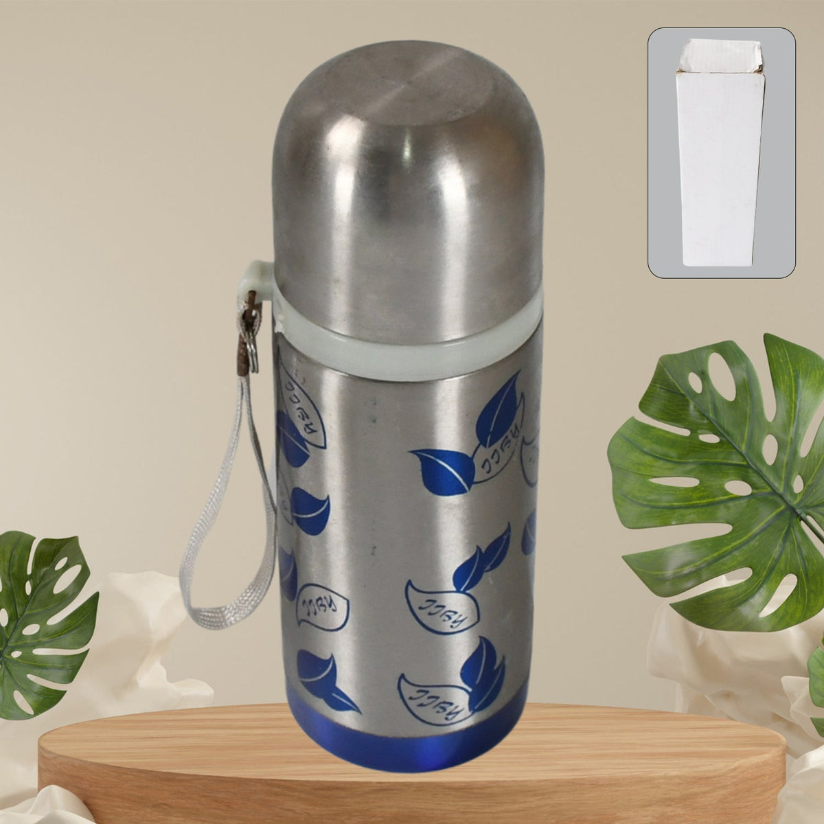 Stainless Steel Insulated Water Bottle 350ml (1pc) - Bhavnagar Deodap