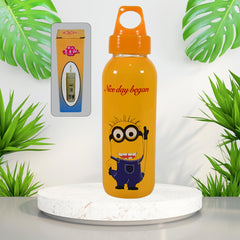 PORTABLE GLASS WATER BOTTLE, CREATIVE GLASS BOTTLE WITH GLASS WATER ( Mix Design) - Bhavnagar Deodap