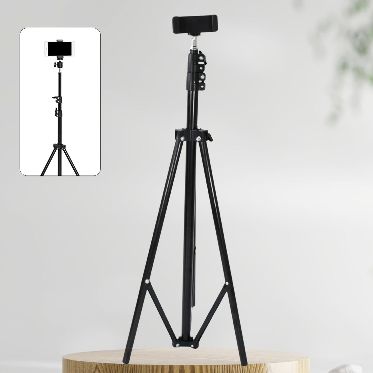 Professional Tripod with Multipurpose Head for Low Level Shooting, Panning for All DSLR Camera Photography Tripod Stand Folding Photo Stand Maximum Height 170 Cm - Bhavnagar Deodap