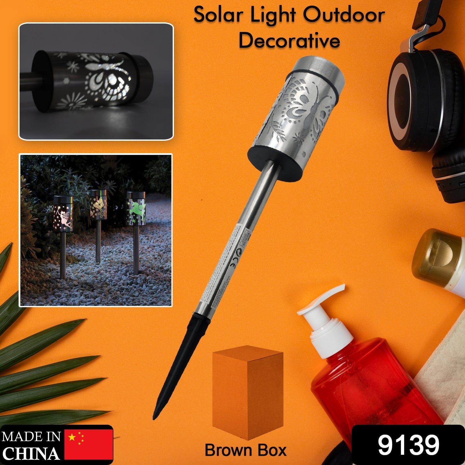 Solar Pathway Light Solar Lawn Light Ground Plug Lamp Waterproof Energy Saving Outdoor Garden Path Decking Light Landscape Lighting. - Bhavnagar Deodap