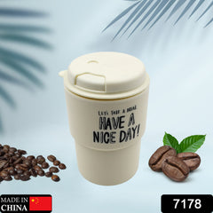 Appreciation and Motivation Portable Plastic Coffee Cup for Travel, Home, Office, Gift for Travel Lovers - Bhavnagar Deodap