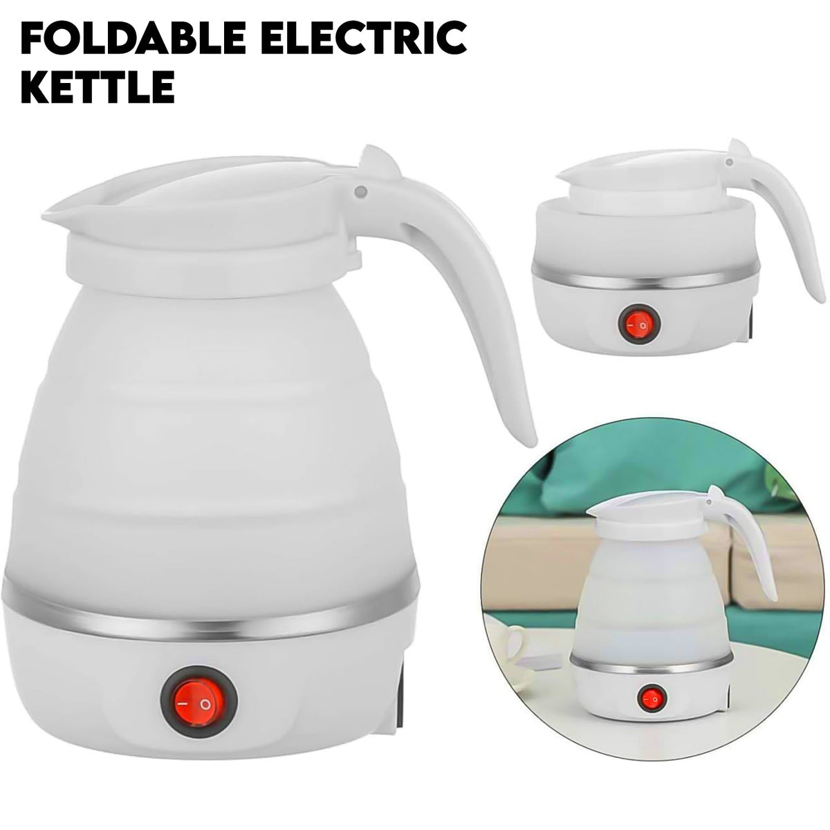 Foldable Travel Electric Kettle