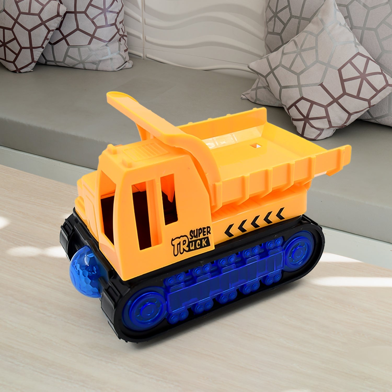 Engineering Vehicle Toys for Kids - Self-Driving Super Dump Truck Toy | Self-Driving Trucks, Engineering truck Electric Vehicle Toys boys birthday gift toys (1 Pc) - Bhavnagar Deodap