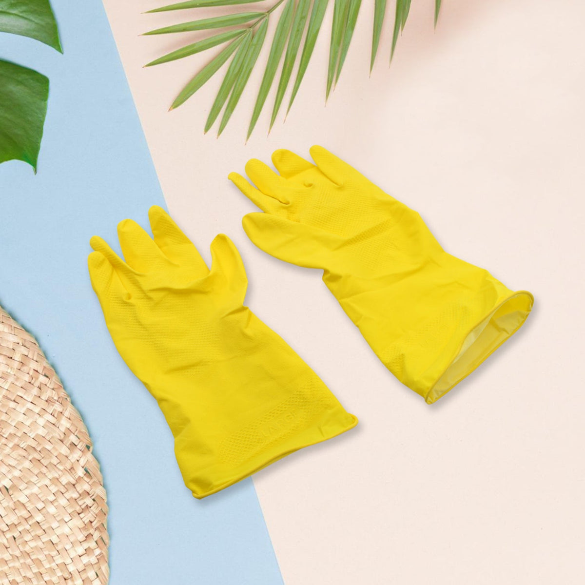 Multipurpose Cleaning Gloves (1 Pair): Kitchen, Bath, & More - Bhavnagar Deodap