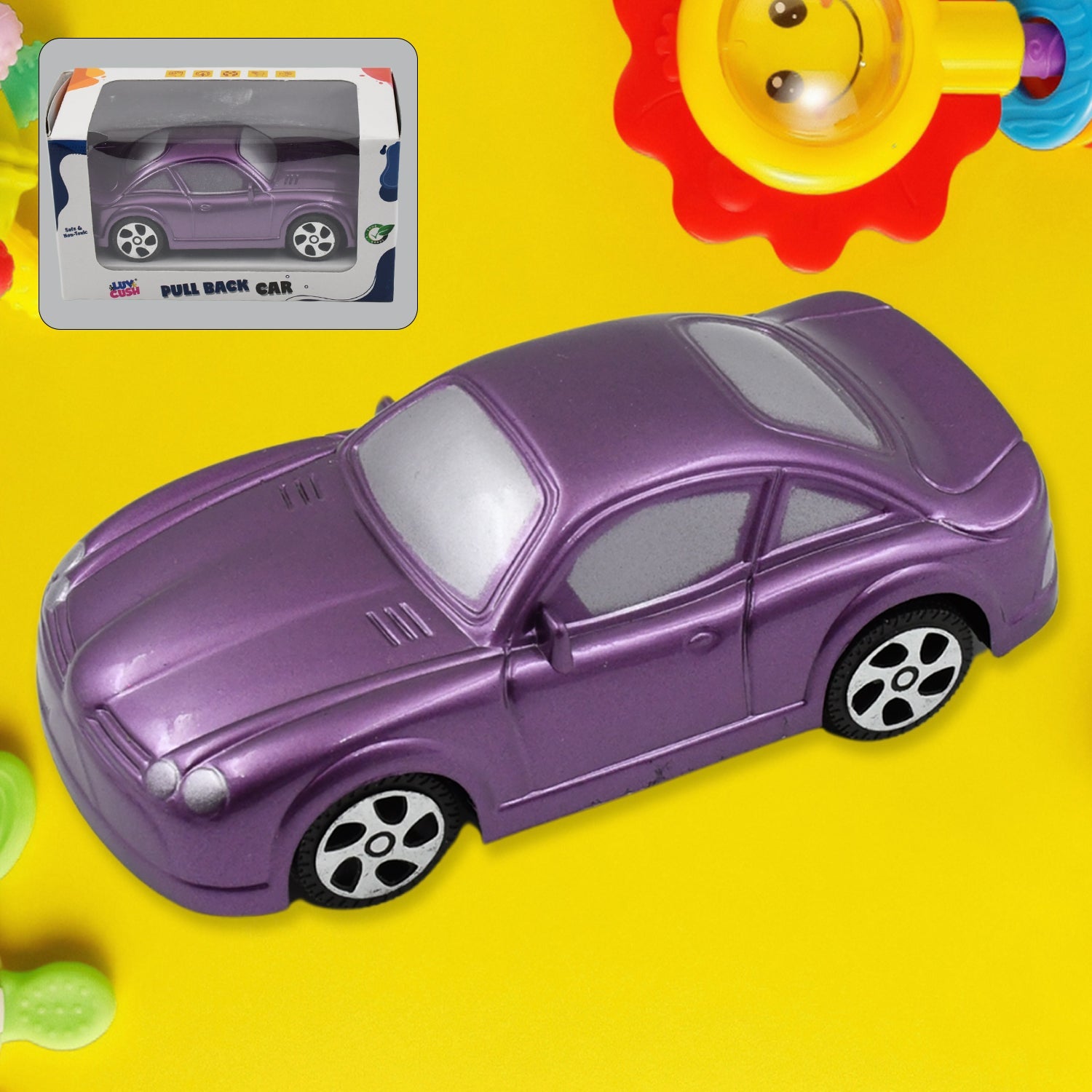 Mini Pull Back Car Widely Used By Kids And Children For Playing Purposes, ABS Plastic Kids Toy Car, No. Of Wheel: 4 (1 Pc / Mix Color) - Bhavnagar Deodap