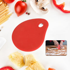 Silicone Cream Scraper Bread Cake Pastry Dough Slicer Hanging Cafe Kitchen Multi-Purpose Smooth Spatula Baking  (1 Pc) - Bhavnagar Deodap