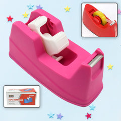 Plastic Tape Dispenser Cutter for Home Office use, Tape Dispenser for Stationary, Tape Cutter Packaging Tape (1 pc / 631 Gm) - Bhavnagar Deodap