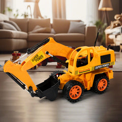 Plastic JCB Construction Toy Remote Control JCB Toys for Kids Boys, Super Power Remote Control JCB Truck Construction Toy (1 Set) - Bhavnagar Deodap