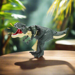 Dinosaur Roaring Toys Trigger, Dinosaurs Toys with Dinosaur Sound Lighting Model Vibrating Head Moving (3 + Years / 1 Pc) - Bhavnagar Deodap