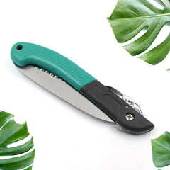 Folding Handsaw, Pruning Saws for Tree Trimming Camping, Gardening, Hunting. Cutting Wood, PVC, Bone - Bhavnagar Deodap