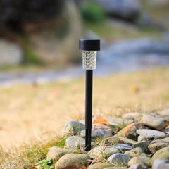 Solar Panel Led Spike Spot Light Landscape Garden Yard Path Lawn Outdors Solar Lamps, Waterproof Outdoor Decorative Landscape Lights for Garden, Patio, Yard, Walkway (MOQ :- 24) - Bhavnagar Deodap