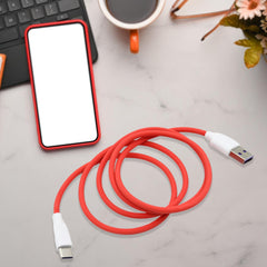 Unique Type C Dash Charging USB Data Cable | Fast Charging Cable | Data Transfer Cable For All C Type Mobile Use - Bhavnagar Deodap