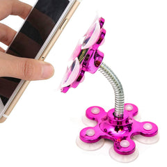 Phone Holder, 360°Rotatable Phone Stand Multi-Function Double-Sided Suction Cup Mobile Phone Holder  vip stand( MOQ :- 6 Pc ) - Bhavnagar Deodap