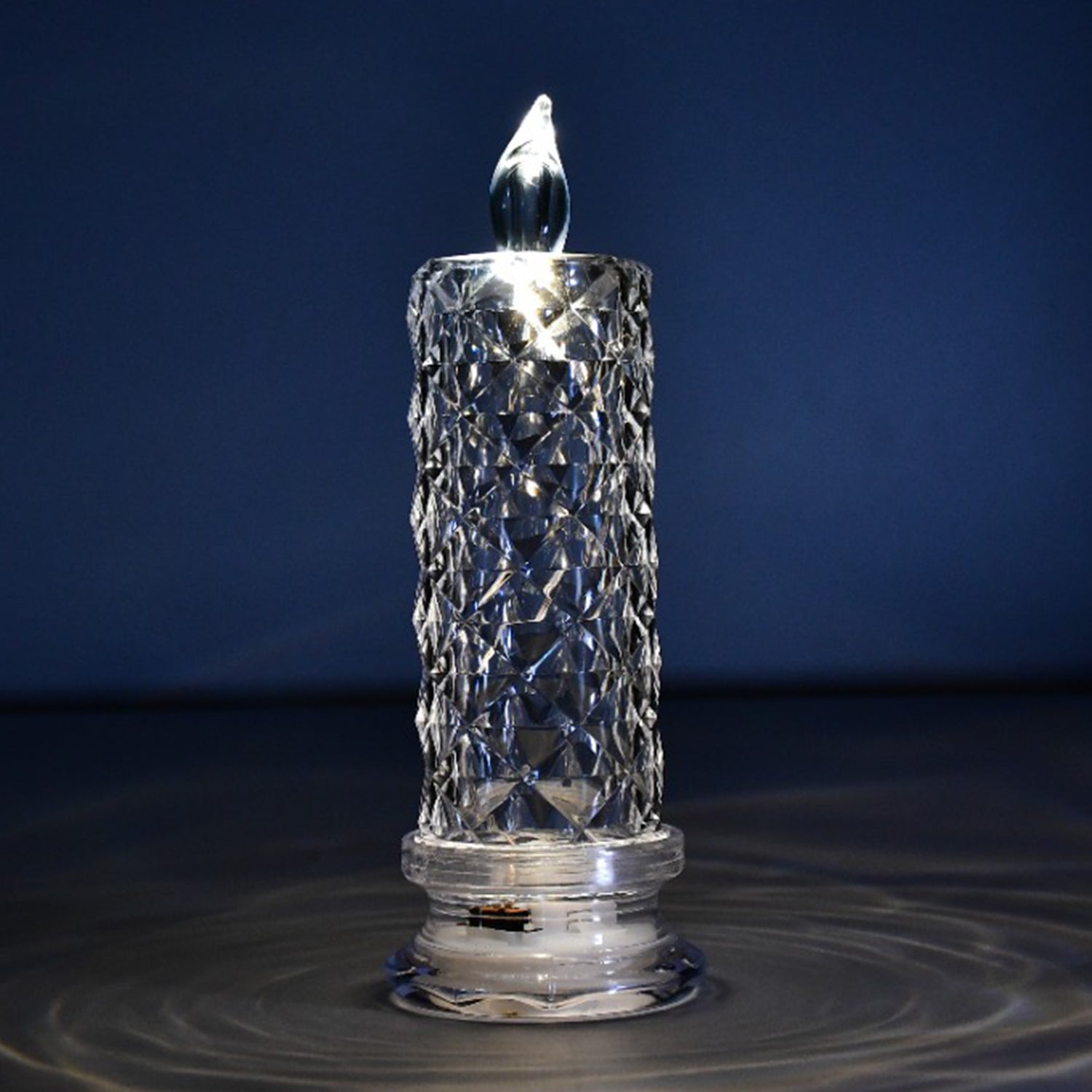 Rose Candles for Home Decoration, Crystal Candle Lights - Bhavnagar Deodap