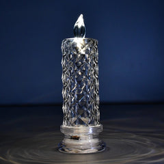 Rose Candles for Home Decoration, Crystal Candle Lights - Bhavnagar Deodap