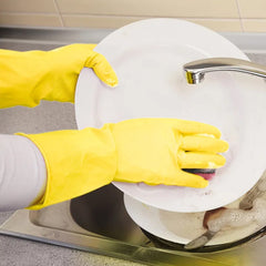 Multipurpose Cleaning Gloves (1 Pair): Kitchen, Bath, & More - Bhavnagar Deodap