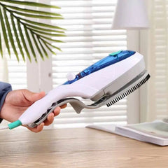 Portable ironing machine,1 Set Steam Iron Hand Held Crease Removal Portable Ironing Clothes ABS Brush Plush Toy Garment Steamer for Home Steam Iron, for Clothes, Travel Steamer - Bhavnagar Deodap