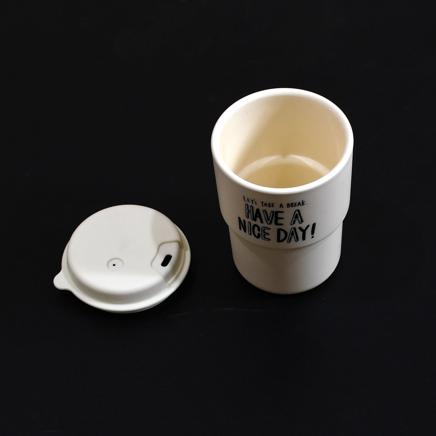 Appreciation and Motivation Portable Plastic Coffee Cup for Travel, Home, Office, Gift for Travel Lovers - Bhavnagar Deodap