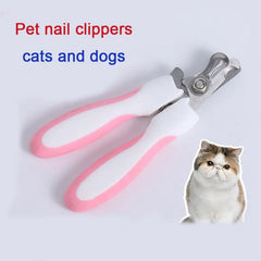 Pet Nail Clipper Set, Cat Dog Stainless Steel Nail Clippers, Teddy Golden Retriever Trimming Beauty Pet Nails Cutting Tool Non‑Slip Lightweight for Birds for Dogs for Puppies for Kittens - Bhavnagar Deodap