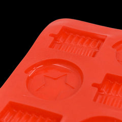 6 Cavity Silicone Mold Tray: Perfect for Chocolates, Cakes & More! - Bhavnagar Deodap