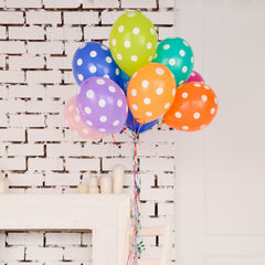 Colorful Balloons Kinds of Latex Balloons for Birthday / Anniversary / Valentine's / Wedding / Engagement Party Decoration Birthday Decoration Items for Kids Multicolor (20 Pcs Set) - Bhavnagar Deodap