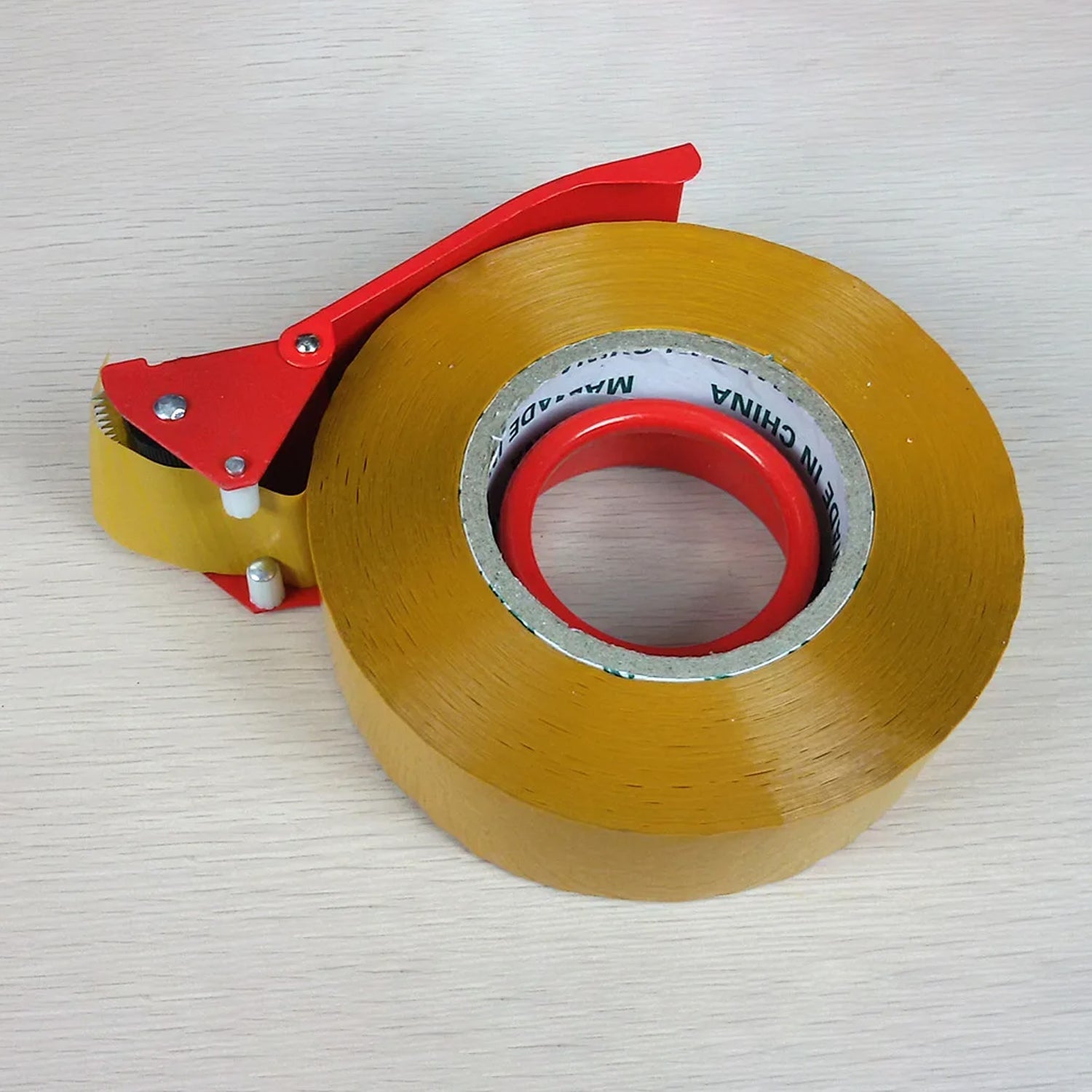 Metal Packing Tape Dispenser Cutter for Home Office use, Tape Dispenser for Stationary, Tape Cutter Packaging Tape - Bhavnagar Deodap