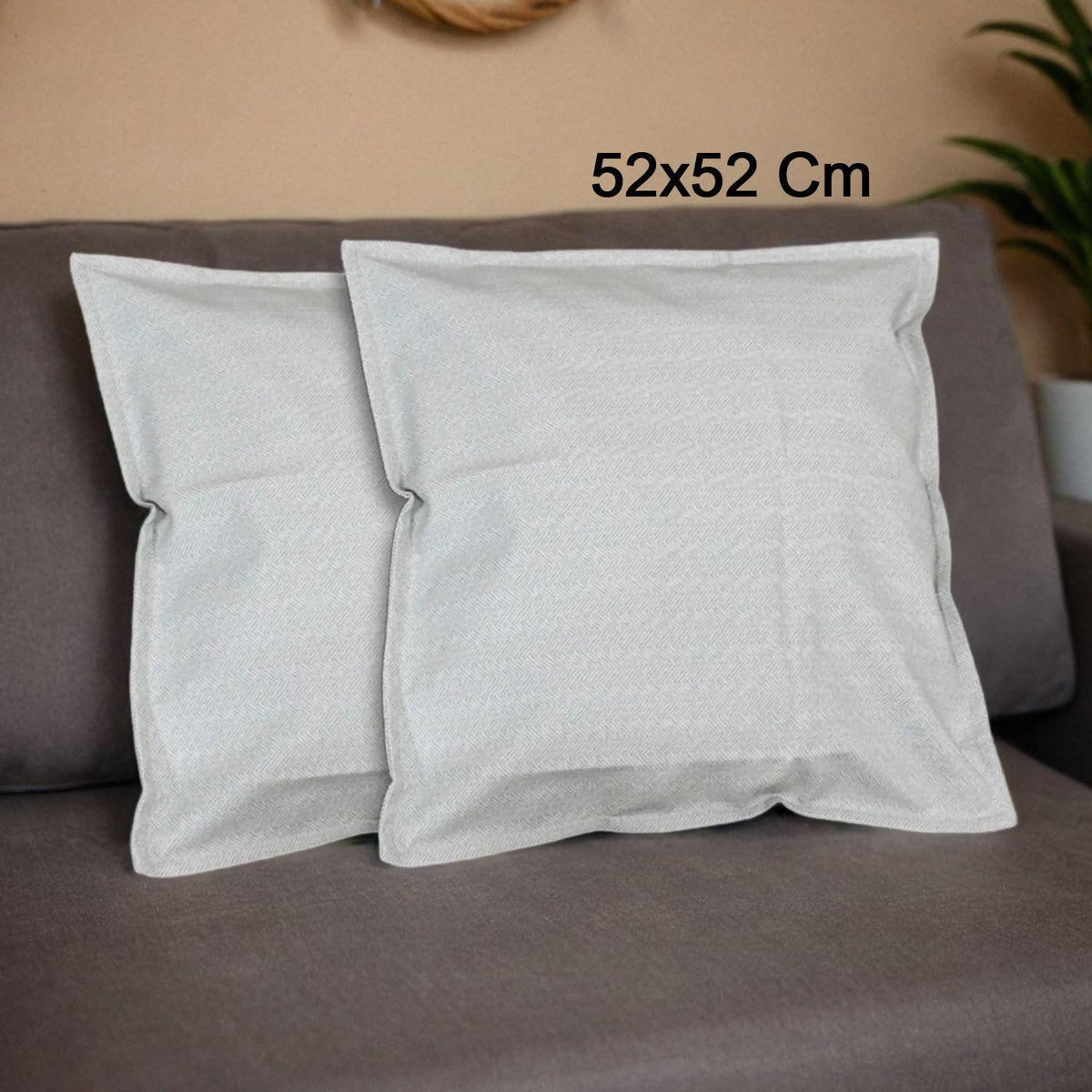 Pillow Covers, Couch Pillows Cover, Soft Decorative Pillow Covers (52 × 52 CM / 1 Pair / 2 Pc) - Bhavnagar Deodap