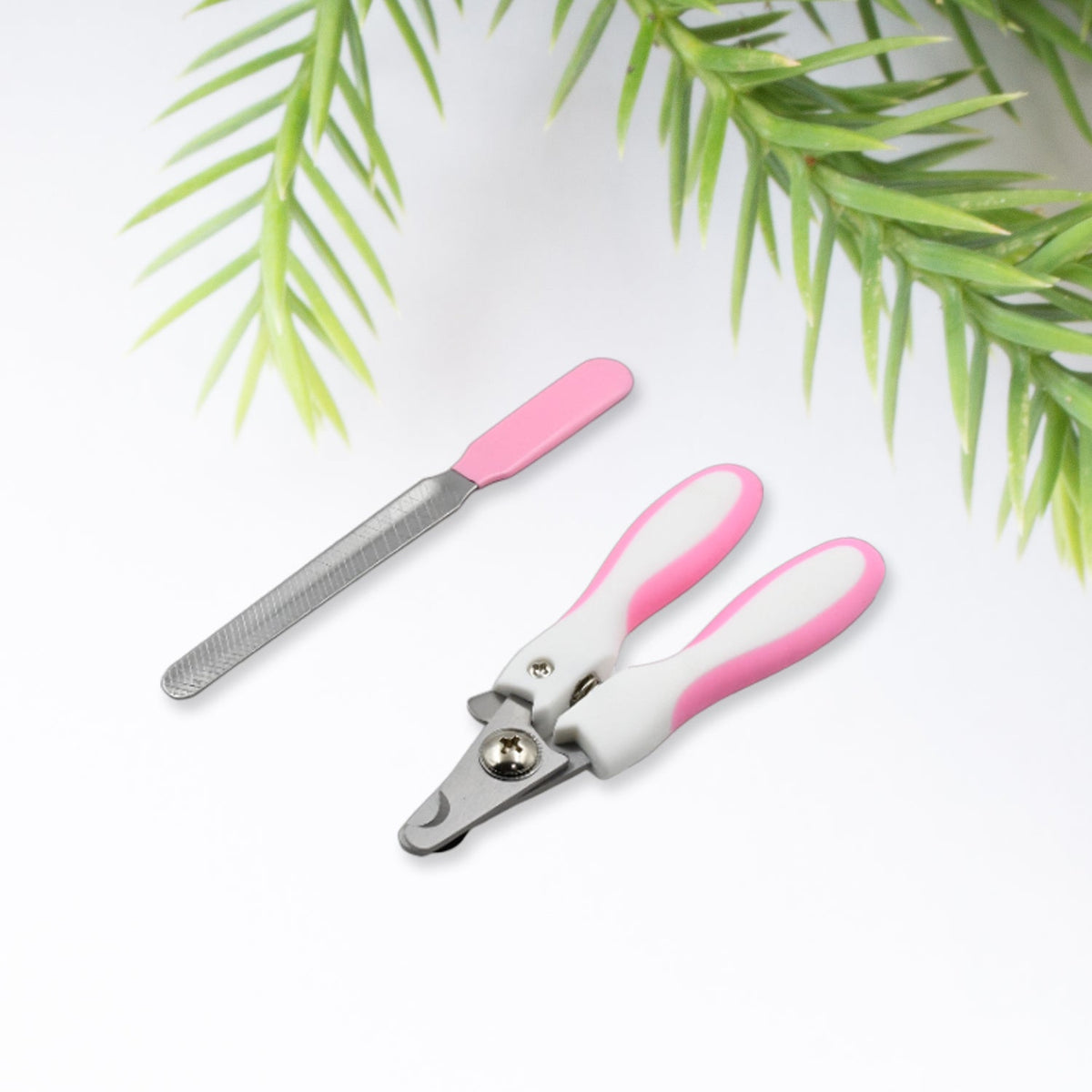 Pet Nail Clipper Set, Cat Dog Stainless Steel Nail Clippers, Teddy Golden Retriever Trimming Beauty Pet Nails Cutting Tool Non‑Slip Lightweight for Birds for Dogs for Puppies for Kittens - Bhavnagar Deodap