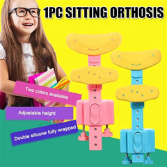 Student Sitting Posture Corrector Child Protector, Kids Sitting Posture Corrector for Reading Writing Adjustable Sitting Support Brace Eye Protection, School Gifts (1 Pc) - Bhavnagar Deodap