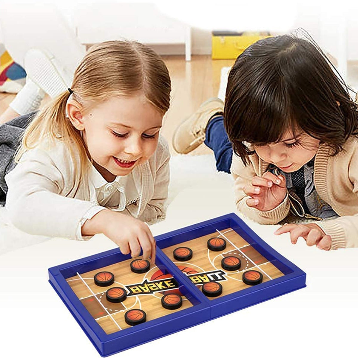 Fast Sling Basketball Puck Game Paced Table Desktop Battle Ice Hockey Game for Adults and Kids Parent-Child Winner Board Games Interactive Toy, Desktop Table Game - Bhavnagar Deodap