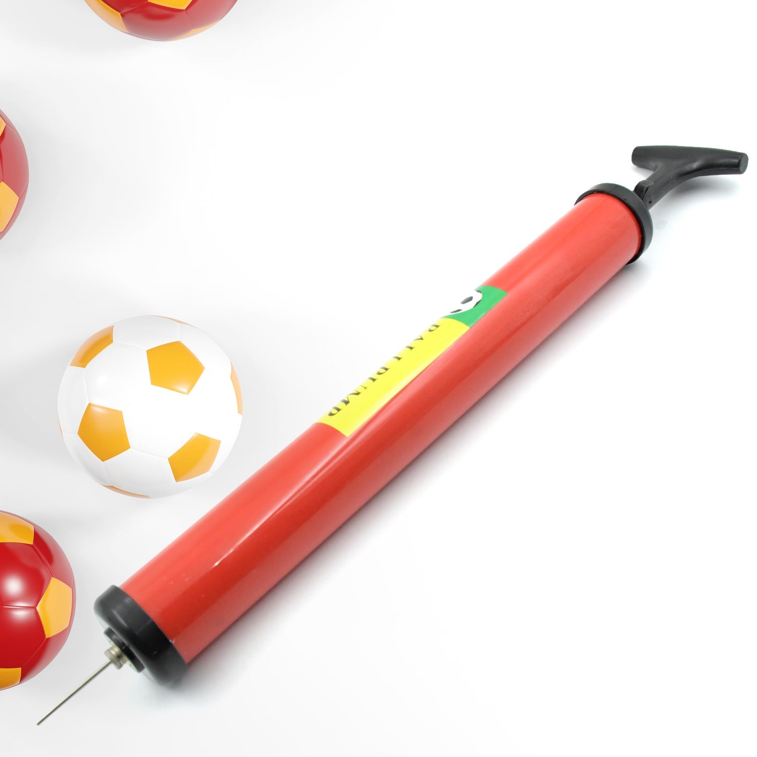 Plastic Pump for Inflating Balls (33.5CM) - Inflatable Ball Development Toy - Bhavnagar Deodap