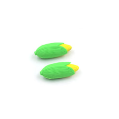 Corn Shape School Eraser High Qulaity ( 2 Pc Set ) - Bhavnagar Deodap