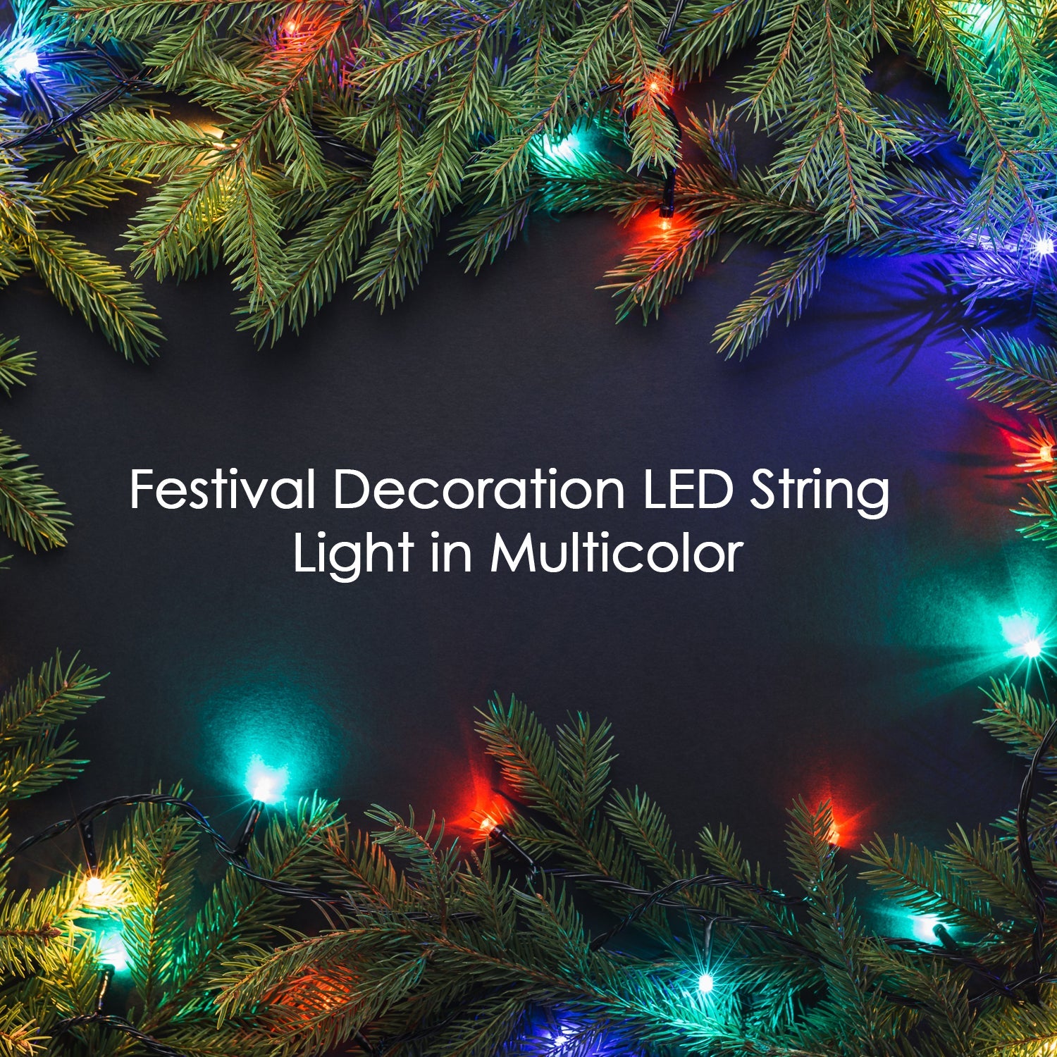 8Mtr Home Decoration Diwali & Wedding LED Christmas String Light Indoor and Outdoor Light (28L 8mtr) - Bhavnagar Deodap