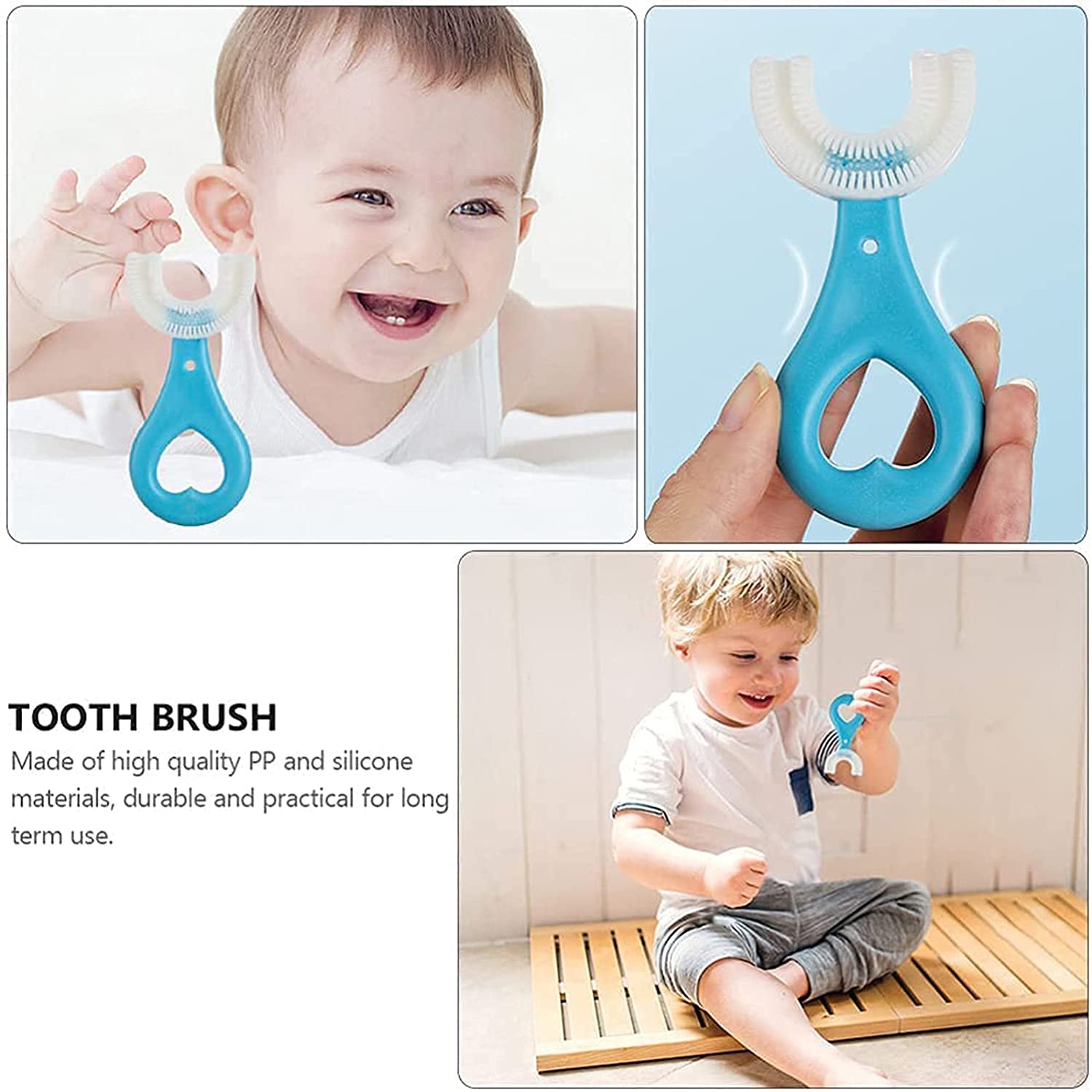 4774 Kids U S Tooth Brush used in all kinds of household bathroom places for washing teeth of kids, toddlers and children’s easily and comfortably. 