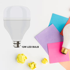 High-Power 12W LED Light Bulb, Brightness LED Bulb White, General Lighting Bulb, Energy Saver Superior Light , LED Bulb, Cool White For every room: bedroom, living room, kitchen, garage, bathroom - Bhavnagar Deodap