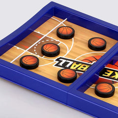 Fast Sling Basketball Puck Game Paced Table Desktop Battle Ice Hockey Game for Adults and Kids Parent-Child Winner Board Games Interactive Toy, Desktop Table Game - Bhavnagar Deodap