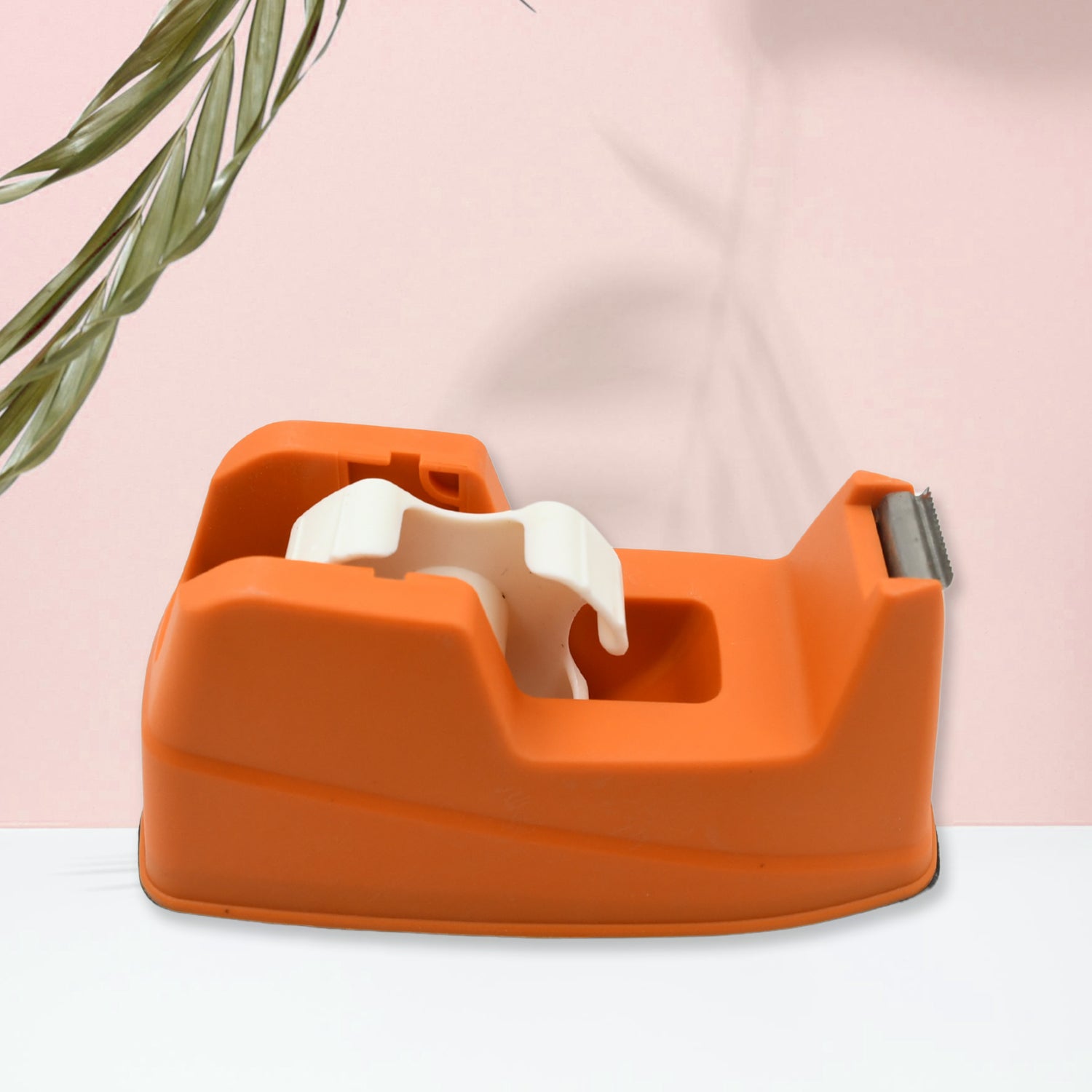 Plastic Tape Dispenser Cutter for Home Office use, Tape Dispenser for Stationary, Tape Cutter Packaging Tape (1 pc / 605 Gm) - Bhavnagar Deodap