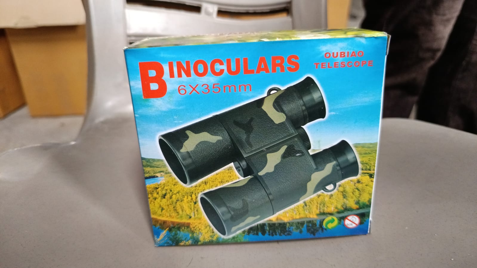 Learning Toy Binoculars / Telescopic for Kids Educational Birthday Return Gifts for Boys and Girls in Bulk Hunting Bird Watching Camping Outdoor, Binoculars for Hunting Trips (6x35 MM / 1 Pc) - Bhavnagar Deodap