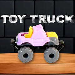 Mini Monster Trucks Friction Powered Cars for Kids Big Plastic Tires Baby Boys Super Cars Blaze Truck for Kids Gifts Toys - Bhavnagar Deodap