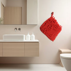 Super Soft Hanging Hand Towel (Microfiber): Ultra Absorbent, Kitchen & Bath - Bhavnagar Deodap