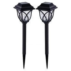 Solar Garden Lights LED Outdoor Stake Spotlight Fixture for Garden Light (Pack of 2pc ) - Bhavnagar Deodap