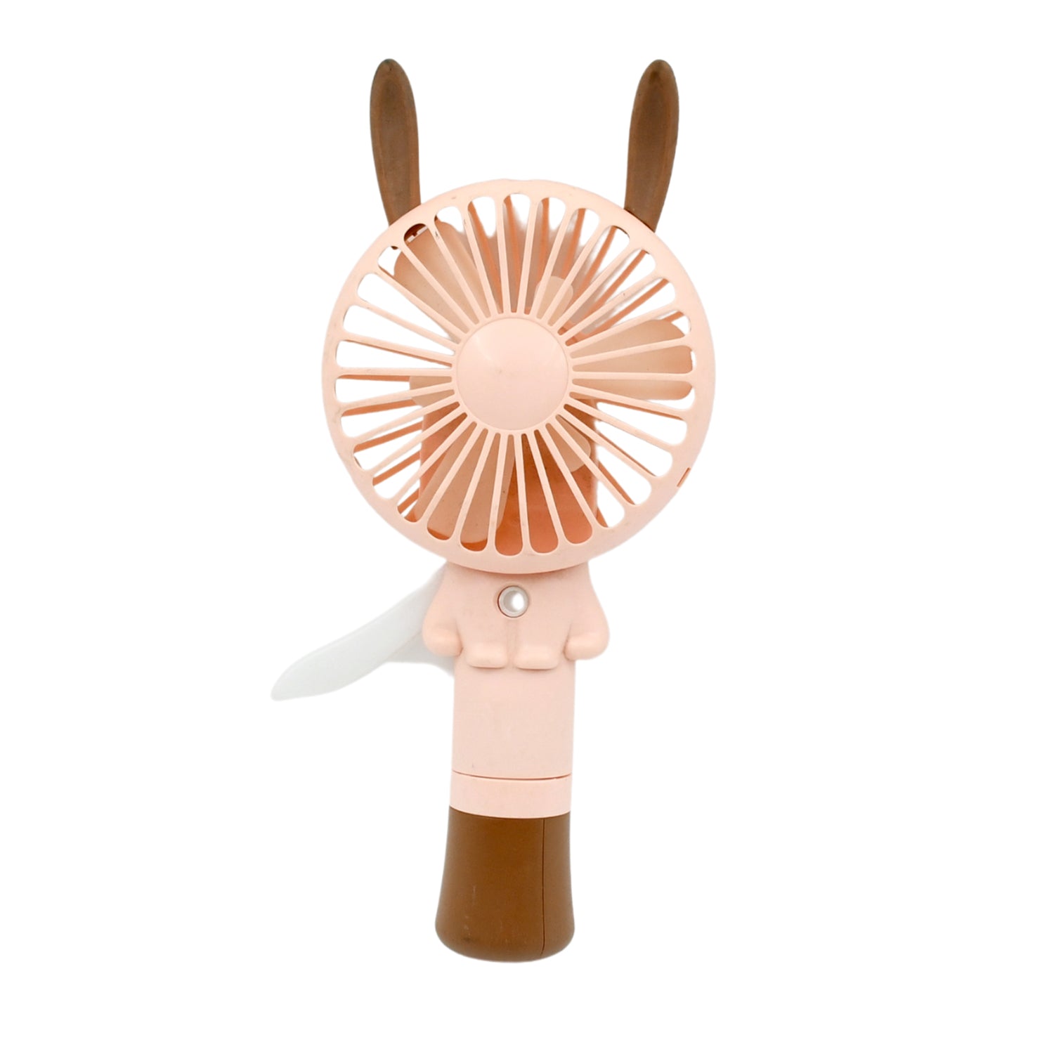 Portable Small Fan Handheld, Mini Student Handheld Dormitory Class Personal Fan Without Battery & USB Cable Operated Manual Hand Press Fan (1 Pc) - Bhavnagar Deodap