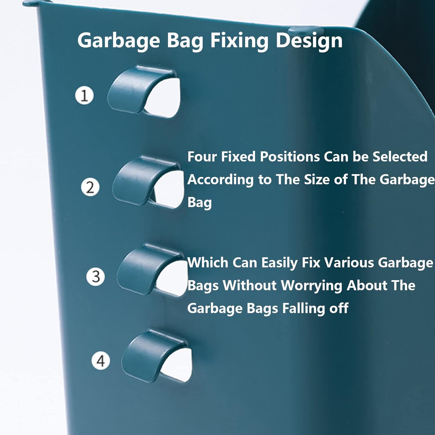 Expandable Trash Can (1 Pc): Plastic, Large Capacity, Kitchen & Bathroom - Bhavnagar Deodap