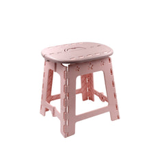 Folding Stool, Portable Travel Stool, Environmentally Friendly PP Material Stool,Portable folding stool folding chair stool folding chair with portable outdoor camping hiking, Stool Chair Folding Stool for Home Use Household (1 pc) - Bhavnagar Deodap