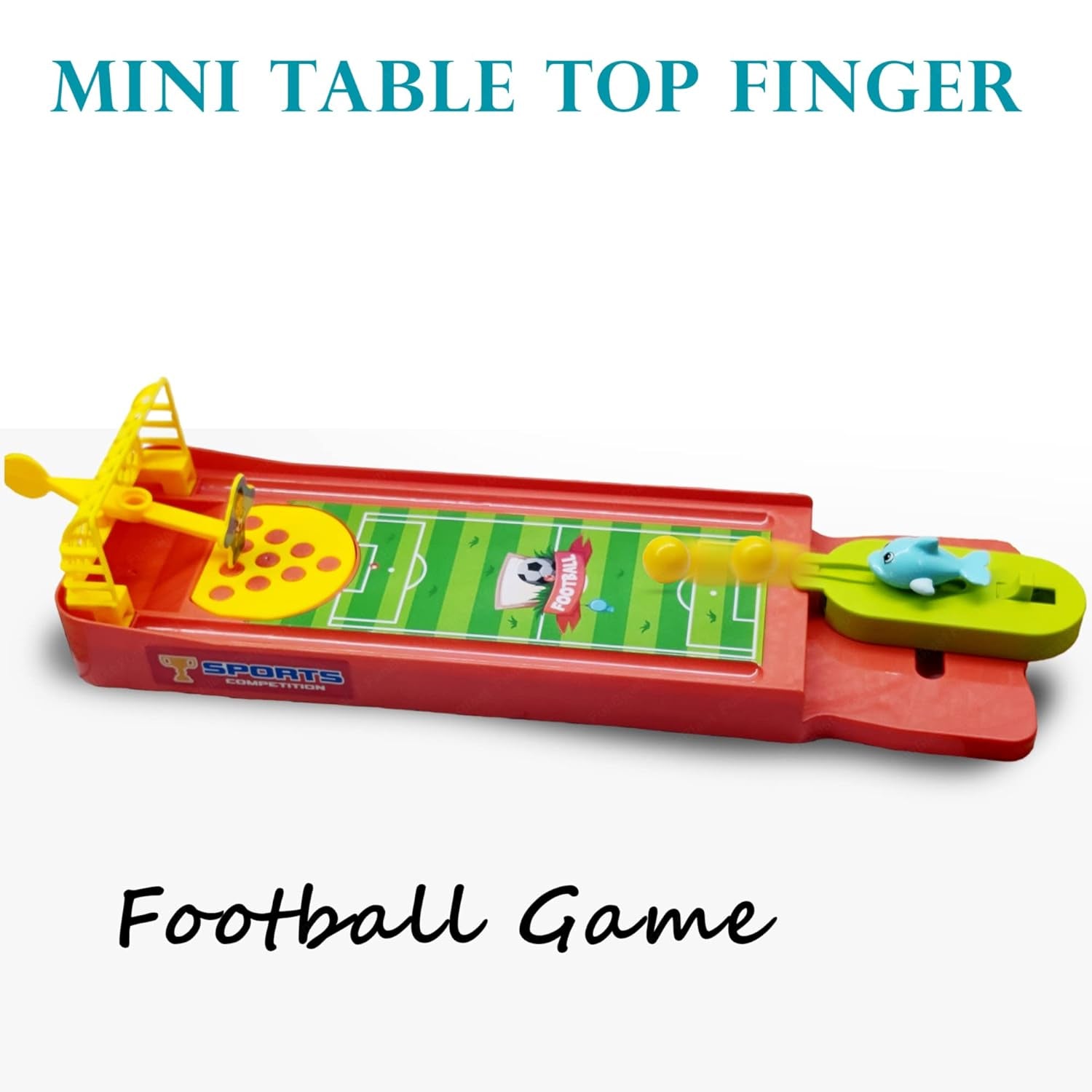 Mini Table Top Finger Football Game for Kids-Desktop Game for Kids & Adults, Fun Indoor Finger Bowling Game for Boys & Girls, Family Board Game - Bhavnagar Deodap