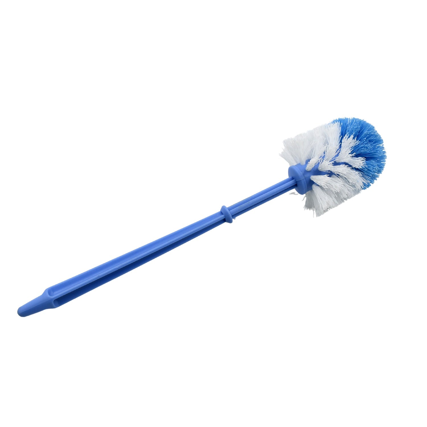 Plastic Round Toilet Cleaner Brush Plastic Bathroom Cleaner - Round Hockey Stick Shape Toilet Brush - Bhavnagar Deodap