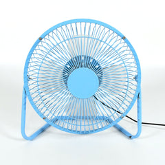 Big USB Table Desk Personal Metal Electronic Fan, Compatible with Computers, Laptops, Student Dormitory, Suitable For Office, School Use (1 Pc) - Bhavnagar Deodap