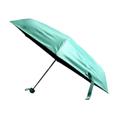 5 Fold Manual Open Umbrella With Capsule Case | Windproof, Sunproof & Rainproof with Sturdy Steel Shaft & Wrist Straps | Easy to Hold & Carry | Umbrella for Women, Men & Kids  - Bhavnagar Deodap