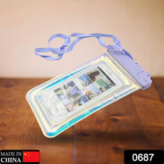 Waterproof Phone Pouch Bag, Phone Accessories Transparent Phone Bag Swimming Phone Bag Mobile Phone Bag Waterproof Smartphone Protective Pouch for Pool, Beach for All Smartphones - Bhavnagar Deodap