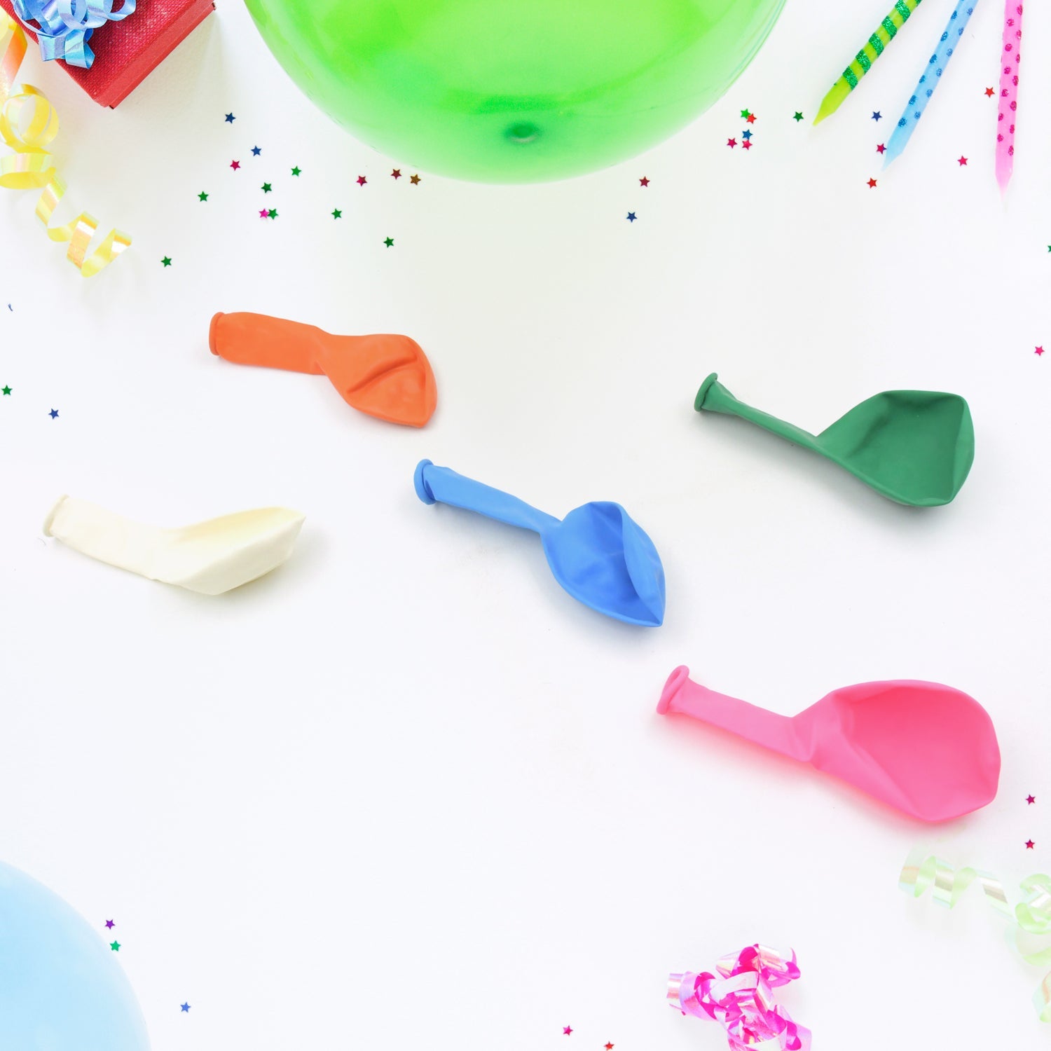 Multicolor Balloons Kinds of Latex Balloons for Birthday / Anniversary / Valentine's / Wedding / Engagement Party Decoration Birthday Decoration Items for Kids Multicolor (24 Pcs Set) - Bhavnagar Deodap